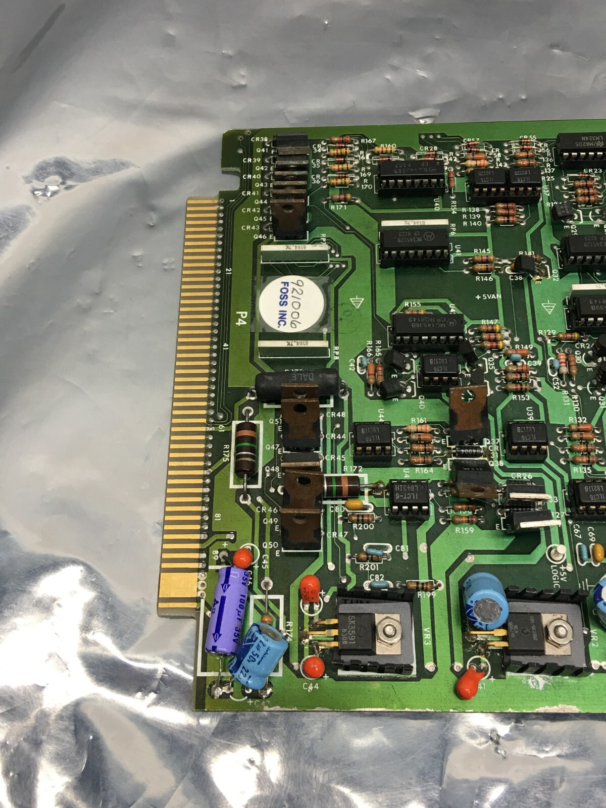 SILICON VALLEY GROUP SVG 80035B SVG80035B BOARD Silicon Wafer Scrubber, 114610