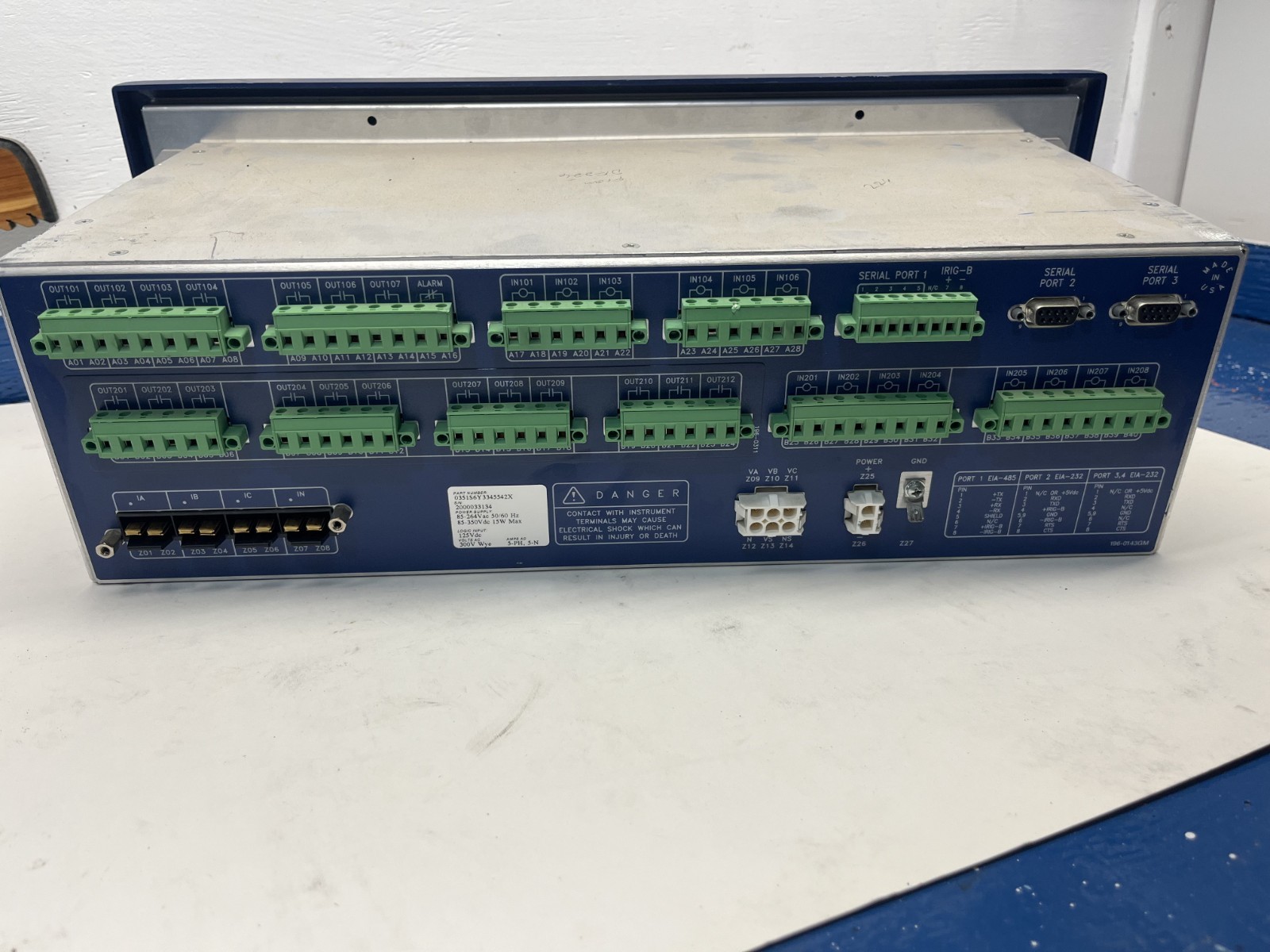 Schweitzer SEL-351S Relay Meter Control Fault Locator