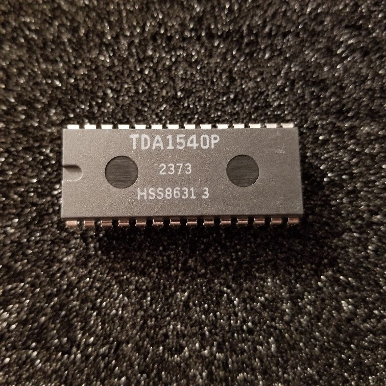 TDA1540P Philips D/A Converter DAC, Unused factory sealed, CD player USA Stock