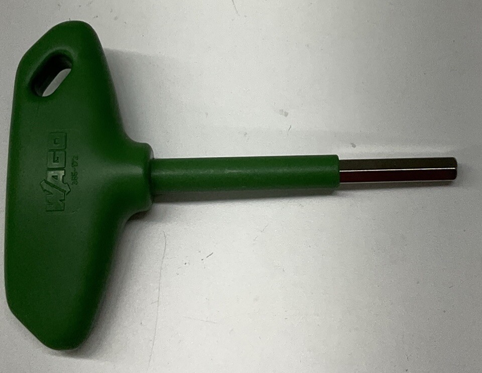 Wago 285-172 Partially Insulated Shaft 8mm Allen Wrench Key