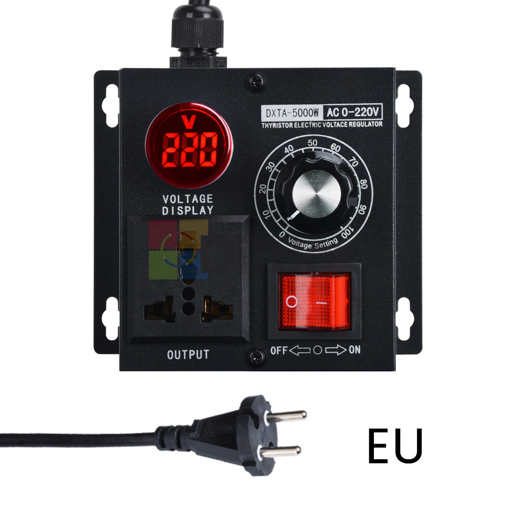 AC 110V/220V Thyristor Electronic Voltage Stabilizer Regulator Speed Controller