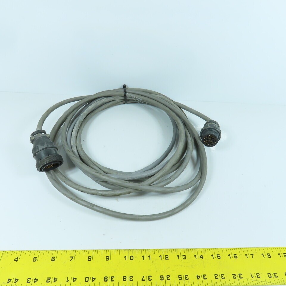 Alpha Wire 1181/25C Communication & Control Cable 25C/22AWG 20′ L Male x Female