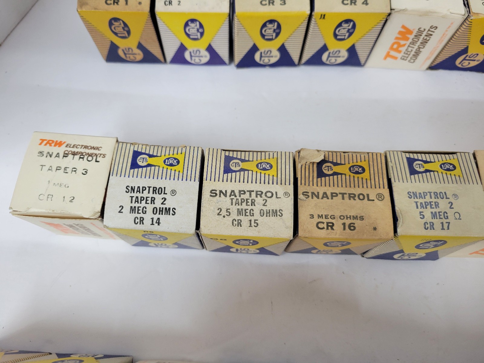 NOS Vintage CTS & TRW Brand Snaptrol Components *various numbers see list*
