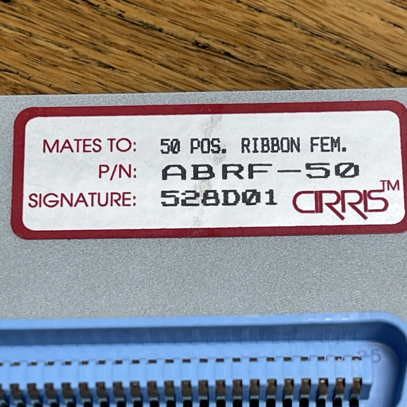 Cirris Systems ABRF-50 528D01 Mates 50 Pos F Continuity Tester Adapter Board JD
