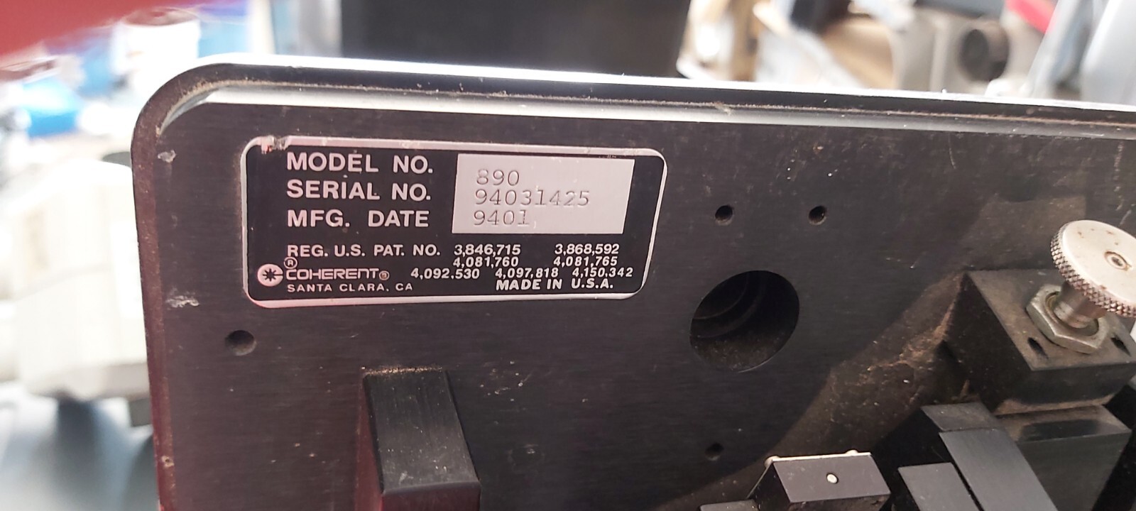 Coherent 890 Tunable Laser Make Offers! UPS Shipping!