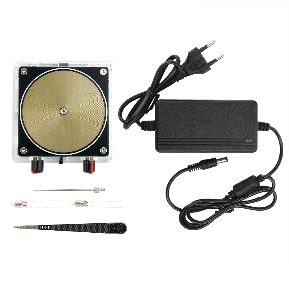 110-220V Bluetooth Music Tesla Coil Arc Generator Artificial Lightning Touchable