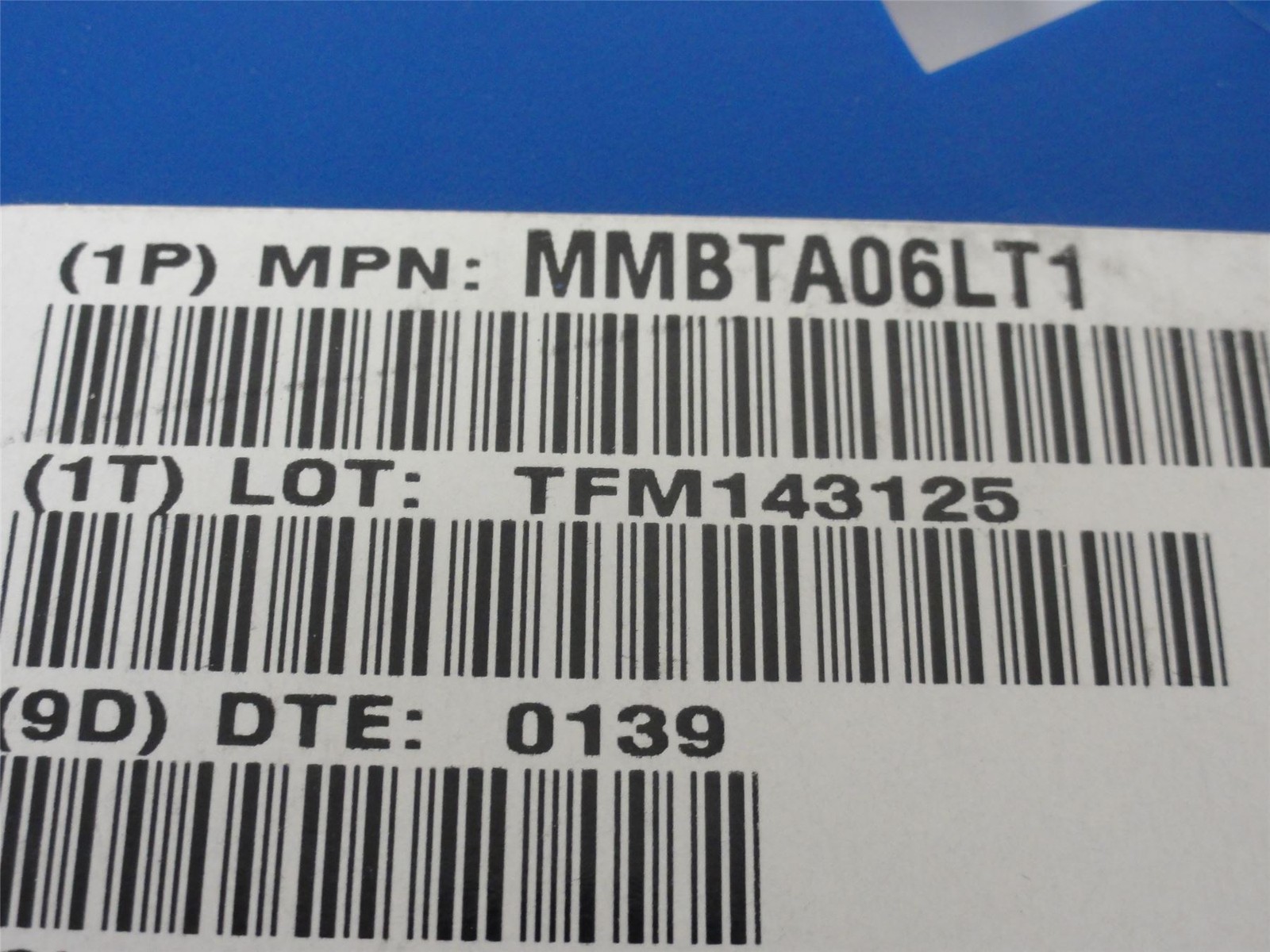 228920 New-No Box; Onsemi MMBTA06LT1 Lot-2500 Driver Transistors; 80V; 500mA