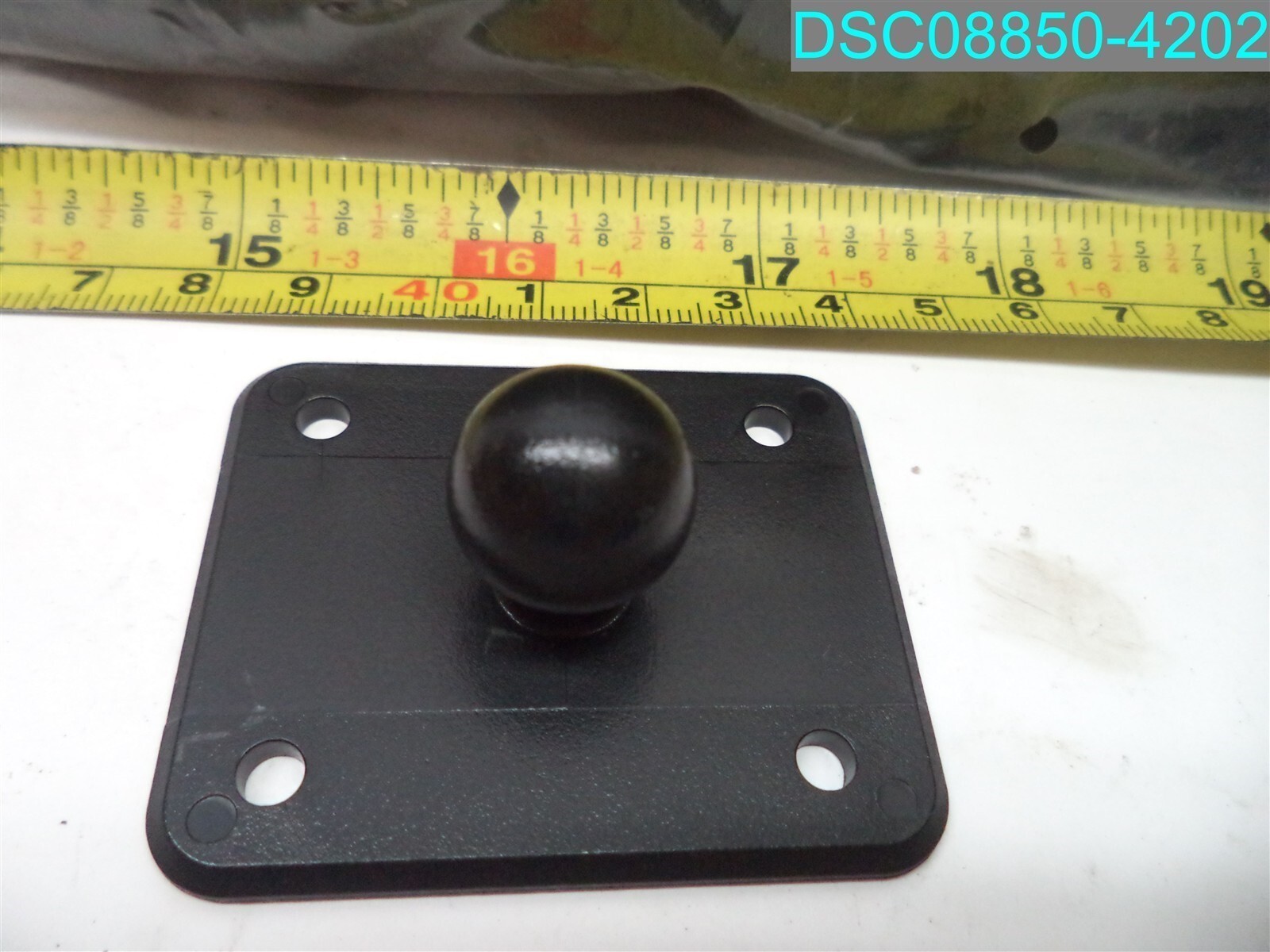 QTY=100:AMPS Plate w/17mm Short Neck Ball Garmin Nuvi Dezl Cradle Bracket Mount