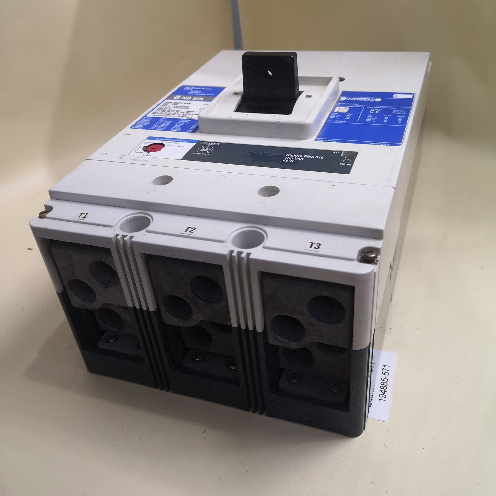 Cutler-Hammer ND312T33W Circuit Breaker