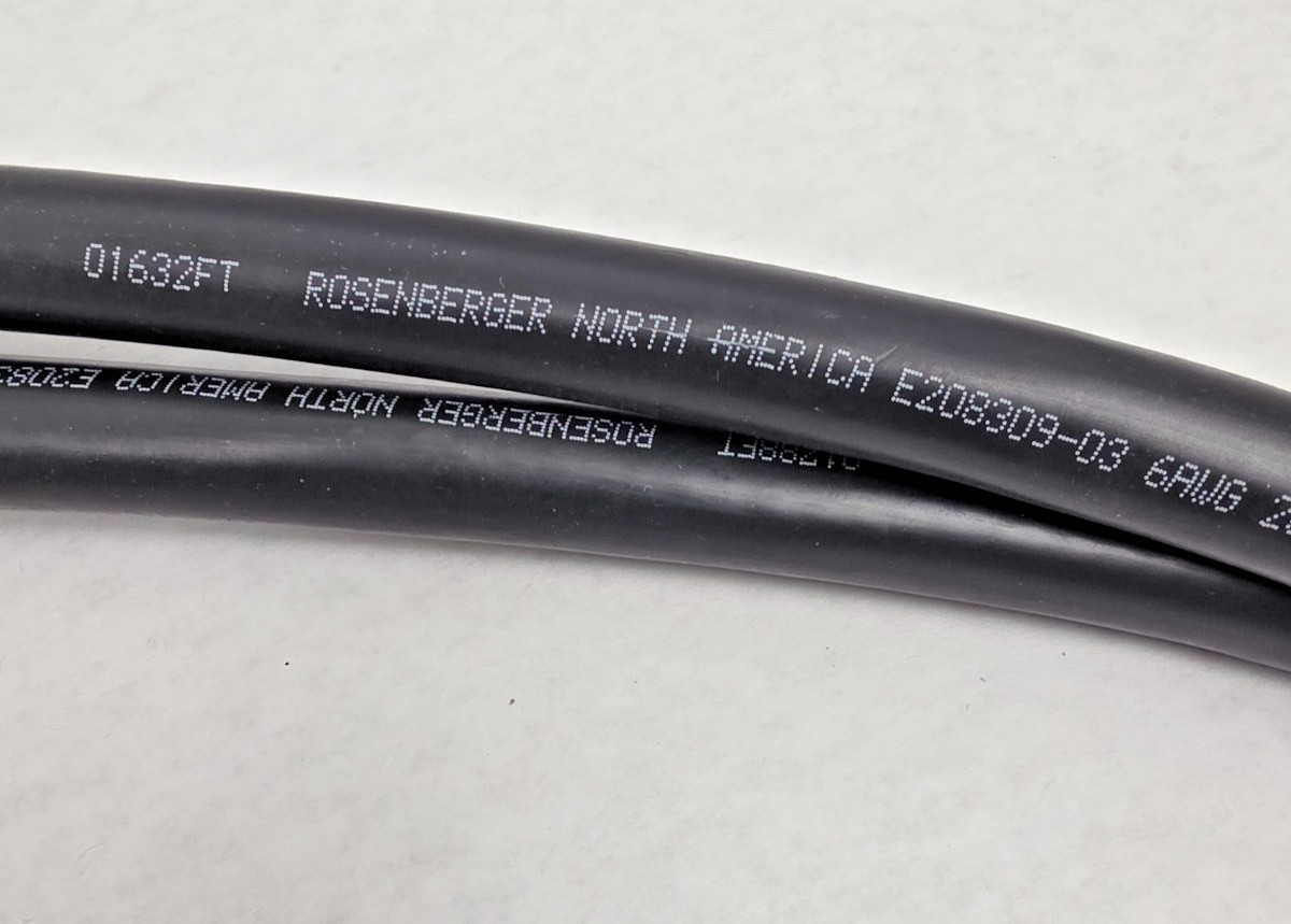 Rosenberger L99-PDH606-VZ-KIT2 Y-Splicer Power Cable Assembly Kit New OEM
