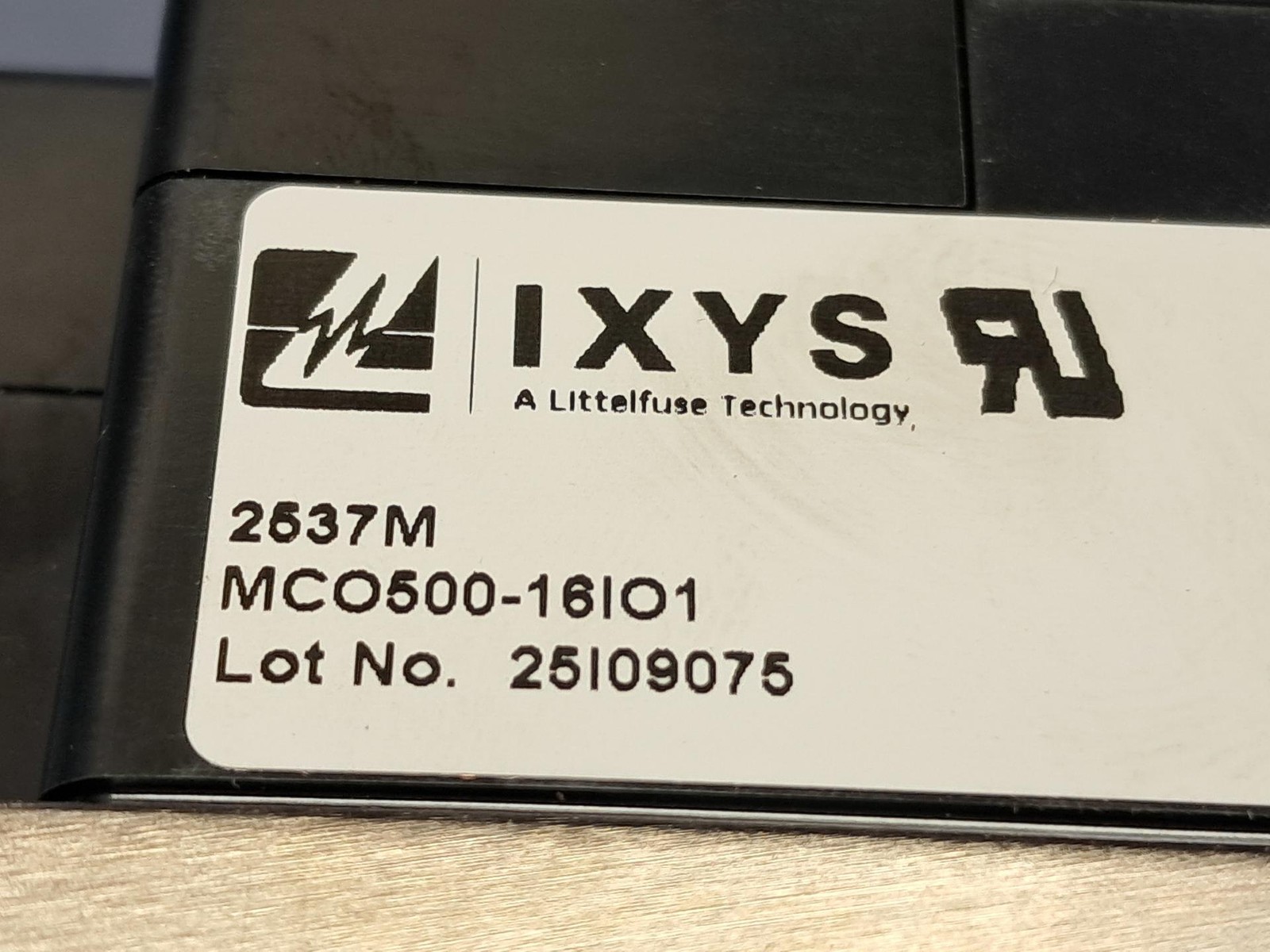 IXYS – MCO500-16IO1 – Bipolar Module – Thyristor Y1-2-CU – NEW – USA Seller