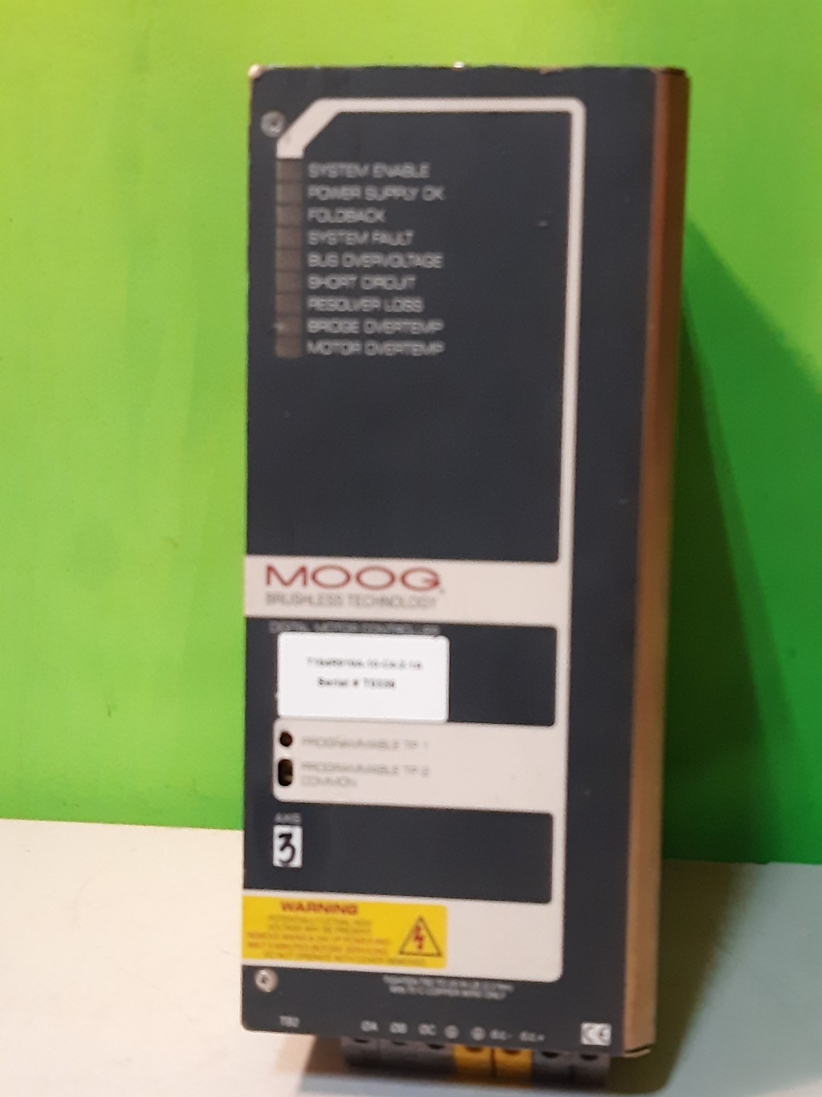 MOOG T164R919A-10-C4-2-1A Digital Motor Controller 18kW 300-350V Servo Drive