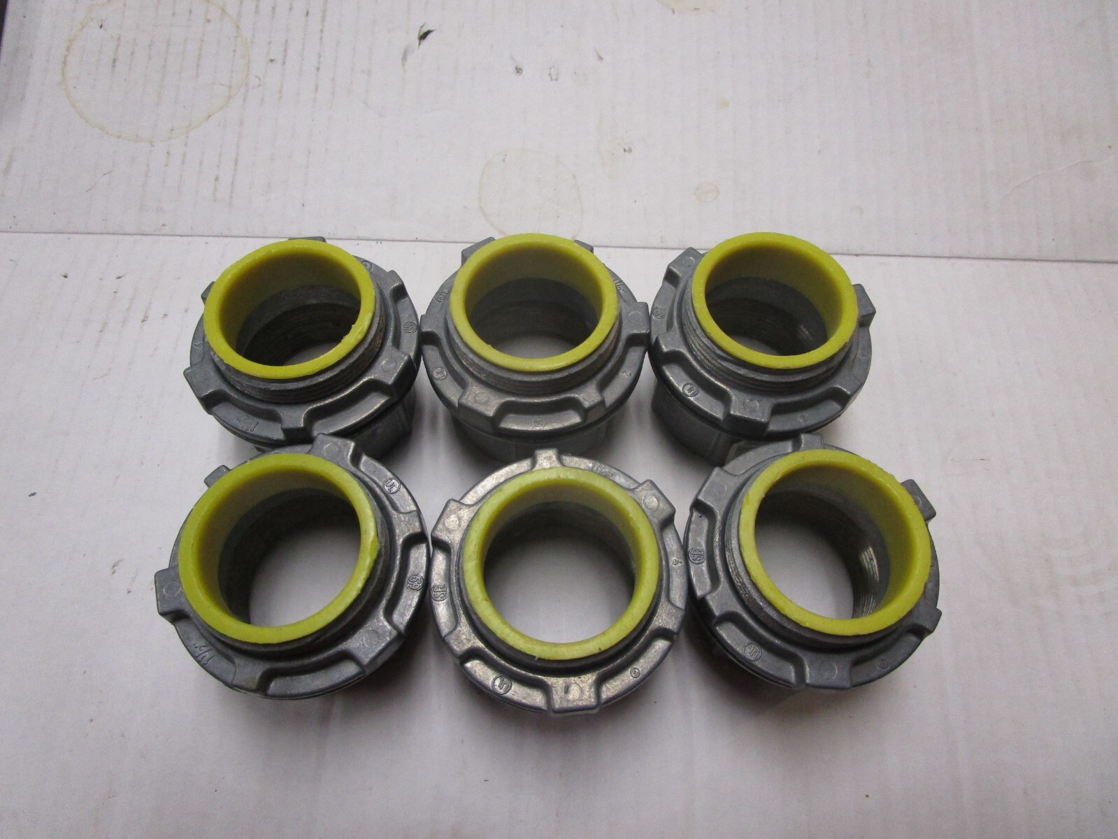Conduit Hub, Indoor/Outdoor, Watertight, Zinc, 1 1/2”