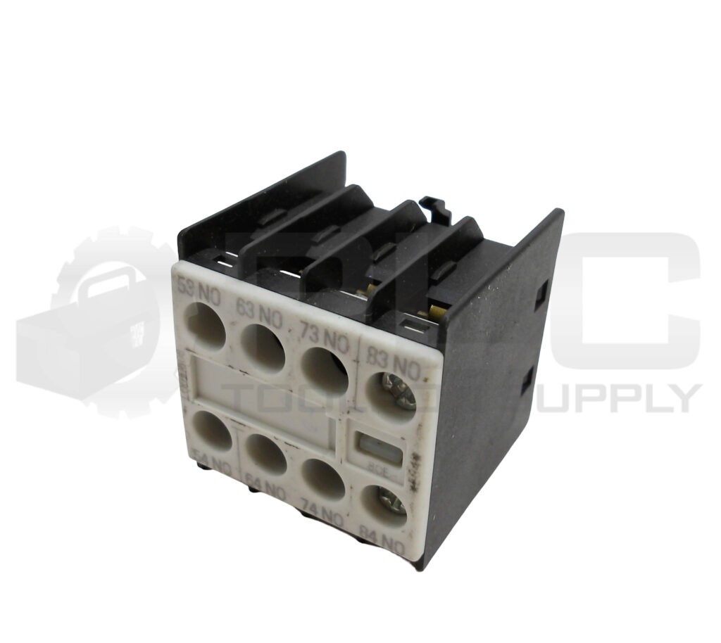 NEW SIEMENS 3RH1911-1GA40 AUXILIARY CONTACT BLOCK 10A 240V