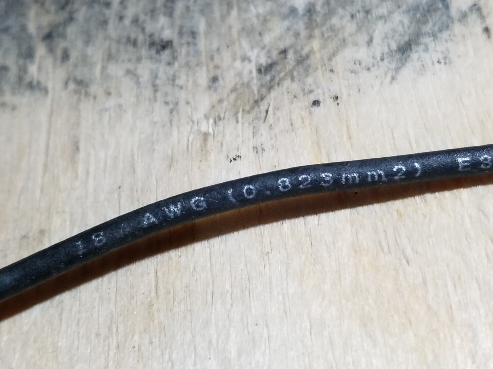 Southwire #18awg 7x26T High Temperature XLPE Lead Wire UL-3321 150C Black /25ft