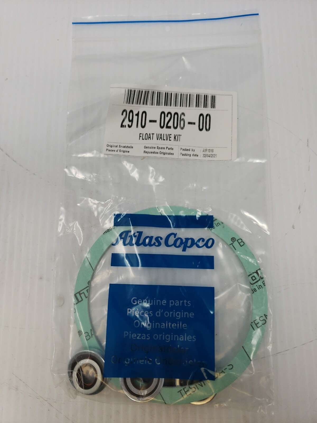 2910-0206-00 Float Valve Kit