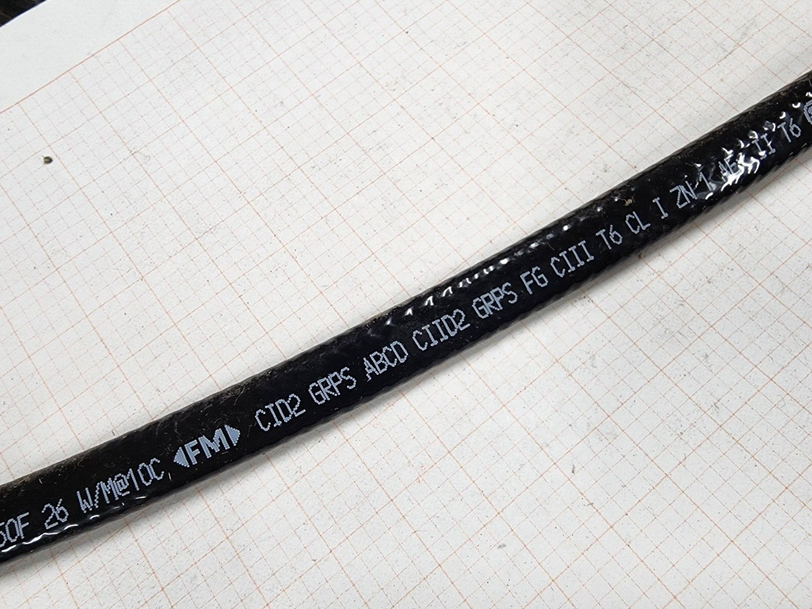 nVent Raychem 8BTV2-CT BTV Self-Regulating Heating Cable 8 Watts/Ft 200-277V/1ft