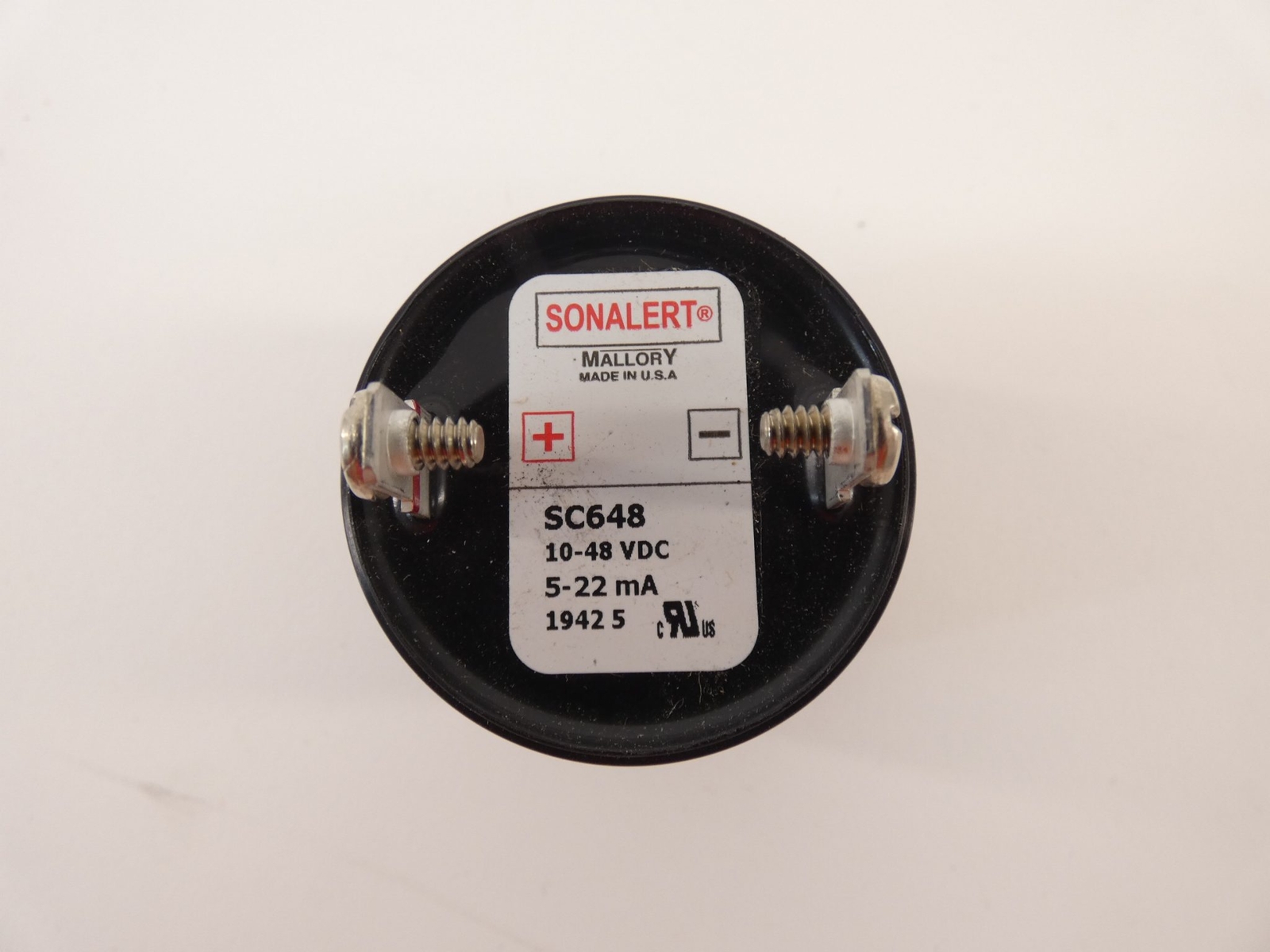 *Lot of 3* Mallory SC648 SC648A Sonalert Alarm Buzzer Indicator 6-28VAC 10-48…