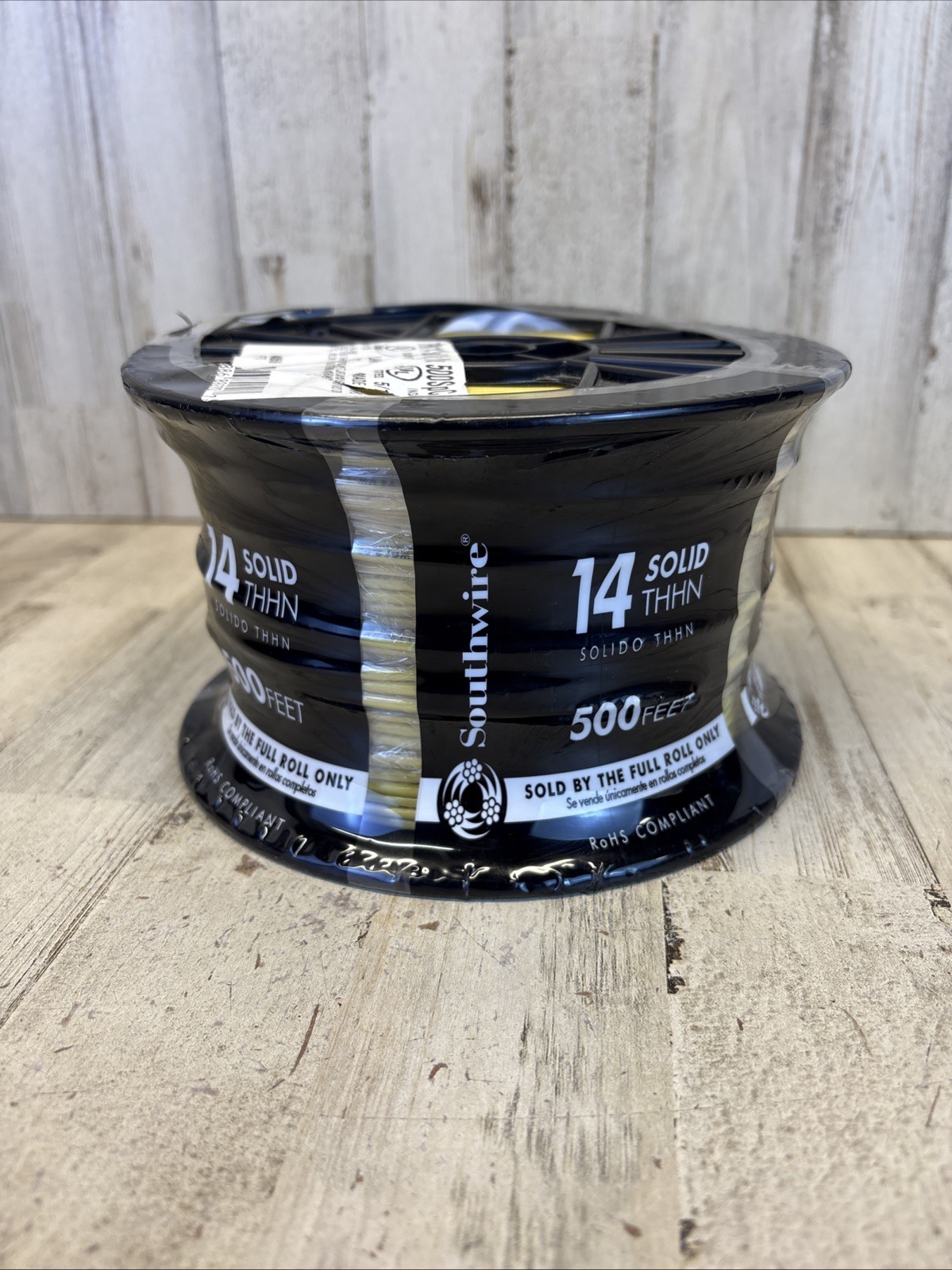 Southwire Building Insulated Wire 14 GA Single Conductor 15 Amp 600 V 500Ft New