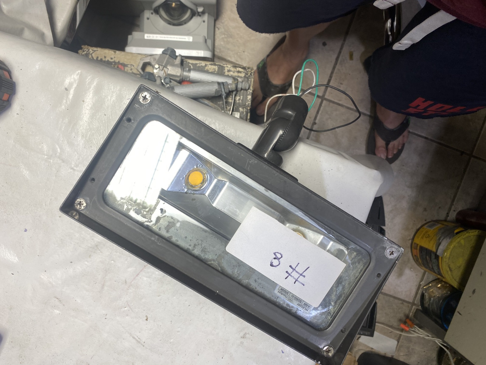 RAB LIGHTING FFLED39Y LED Floodlight 44W 120V (4 PARTS) #8