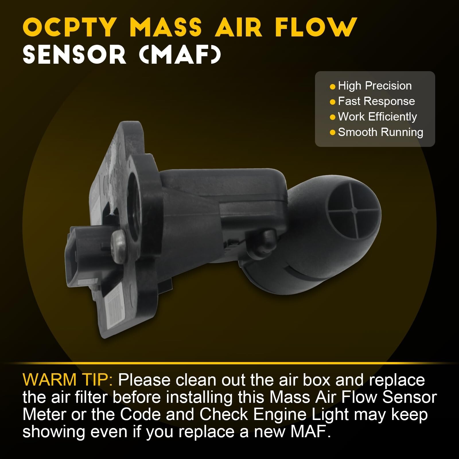 OCPTY Mass Air Flow Sensor Fits for Lexus ES300 GS400 LS400 SC300 SC400 22204…