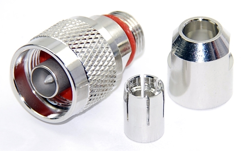 Type N male 1/4″ superflex for FSJ1-50 FSJ150 superflexible Heliax RF connector