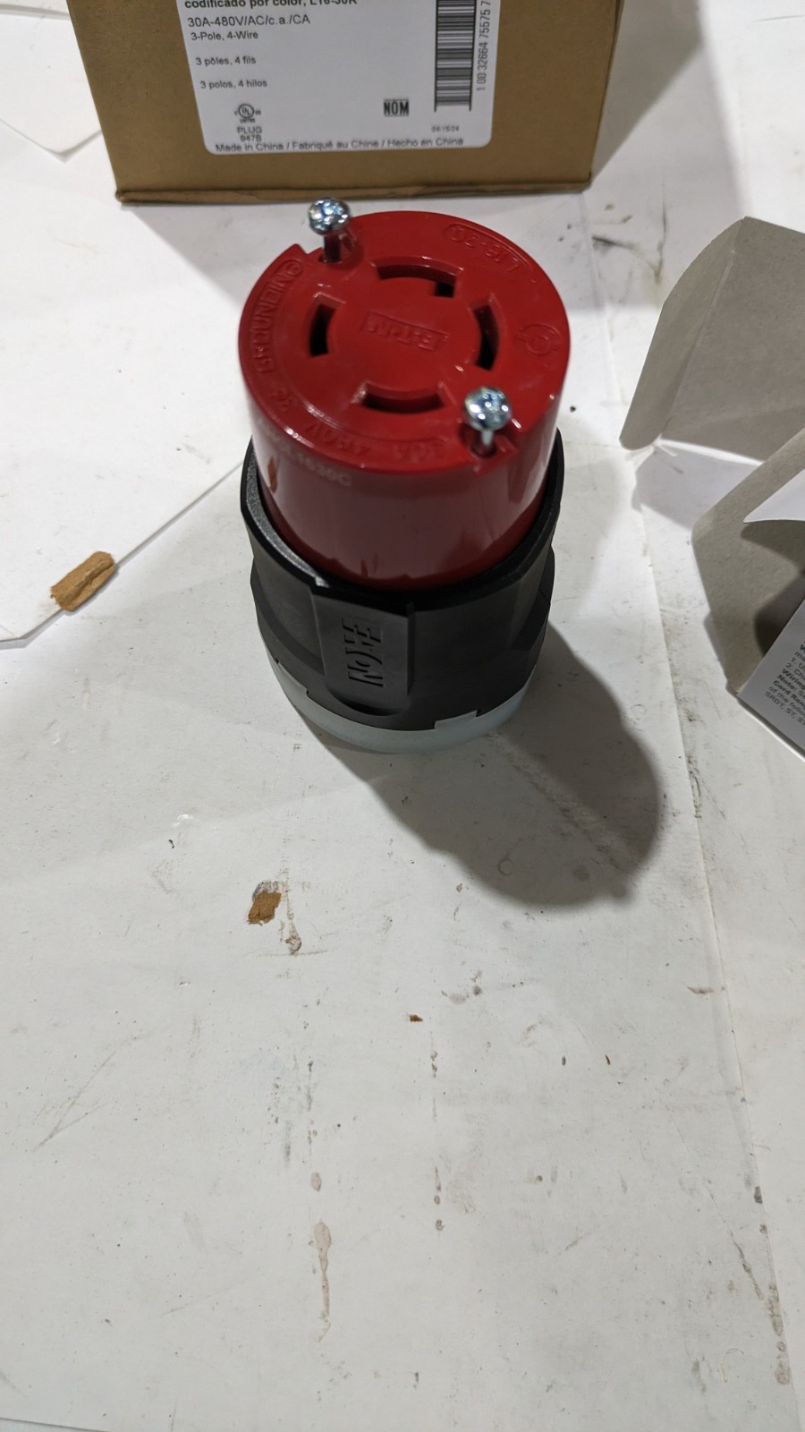 Cooper AHCL1630C Color locking L16-30R Connector receptICLE 30 Amp … EACH