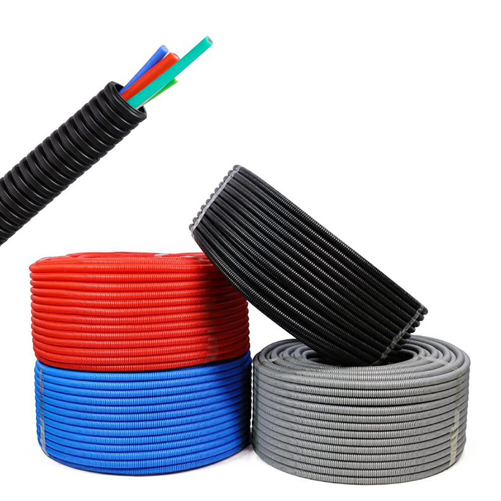 Conduit Split & Non Split Cable Tidy Flexible Tube Convoluted Protection Tubing