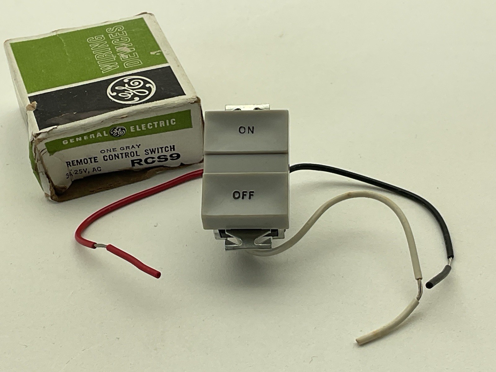 GE/General Electric RCS2, Remote Control Switch, 3A 25V AC