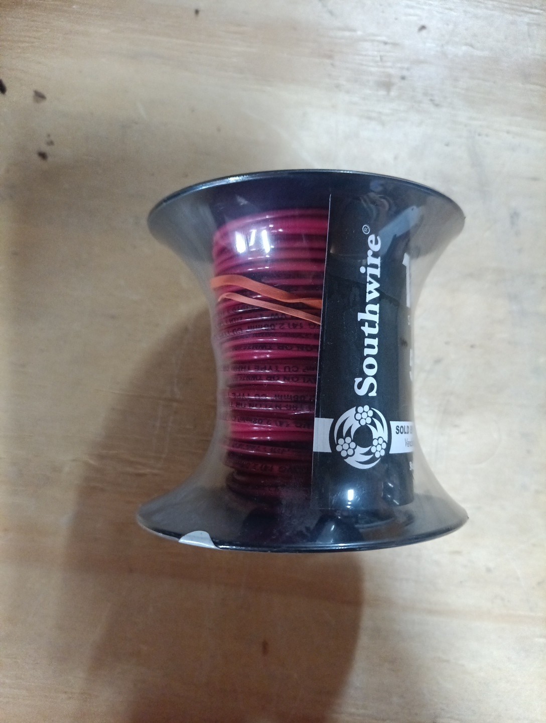 SOUTHWIRE COMPANY LL 11581641 14 Gauge Solid Red Thhn Wire, 50′