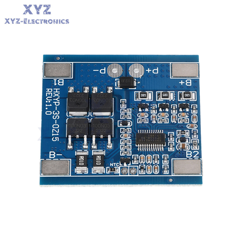 3S 12V 15/20/25/30A 18650 Li-ion Battery Protection Board 11.1V 12.6V Balanced