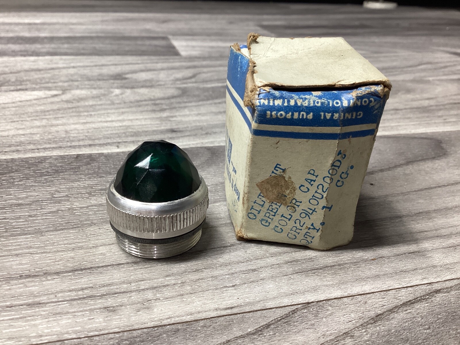 GENERAL ELECTRIC CR2940U200DJ GREEN COLOR CAP #104K41*CO