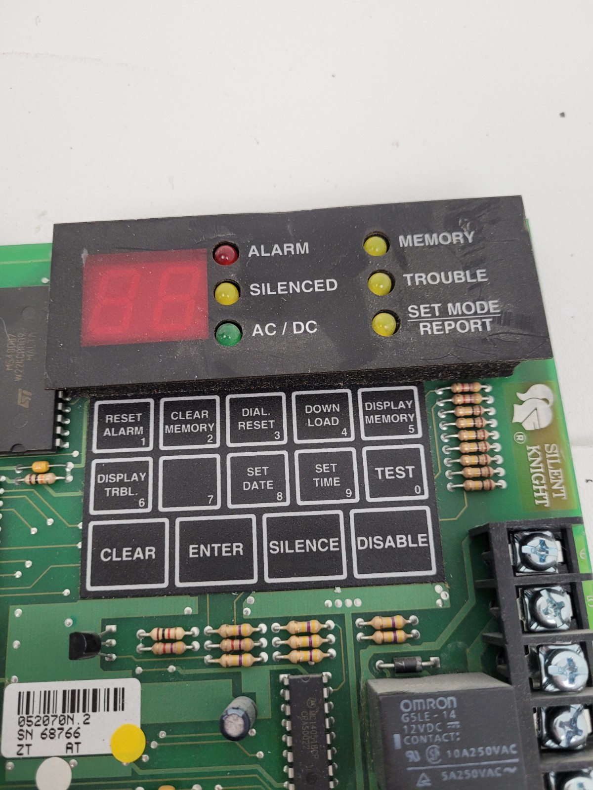 Silent Knight Model 5207 Fire Alarm Control Board – Next Day Option