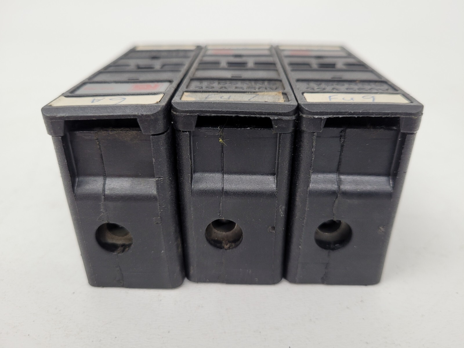 Lot of 3 – 418-495 Type NNS Bussmann Fuse Holder – Next Day Option
