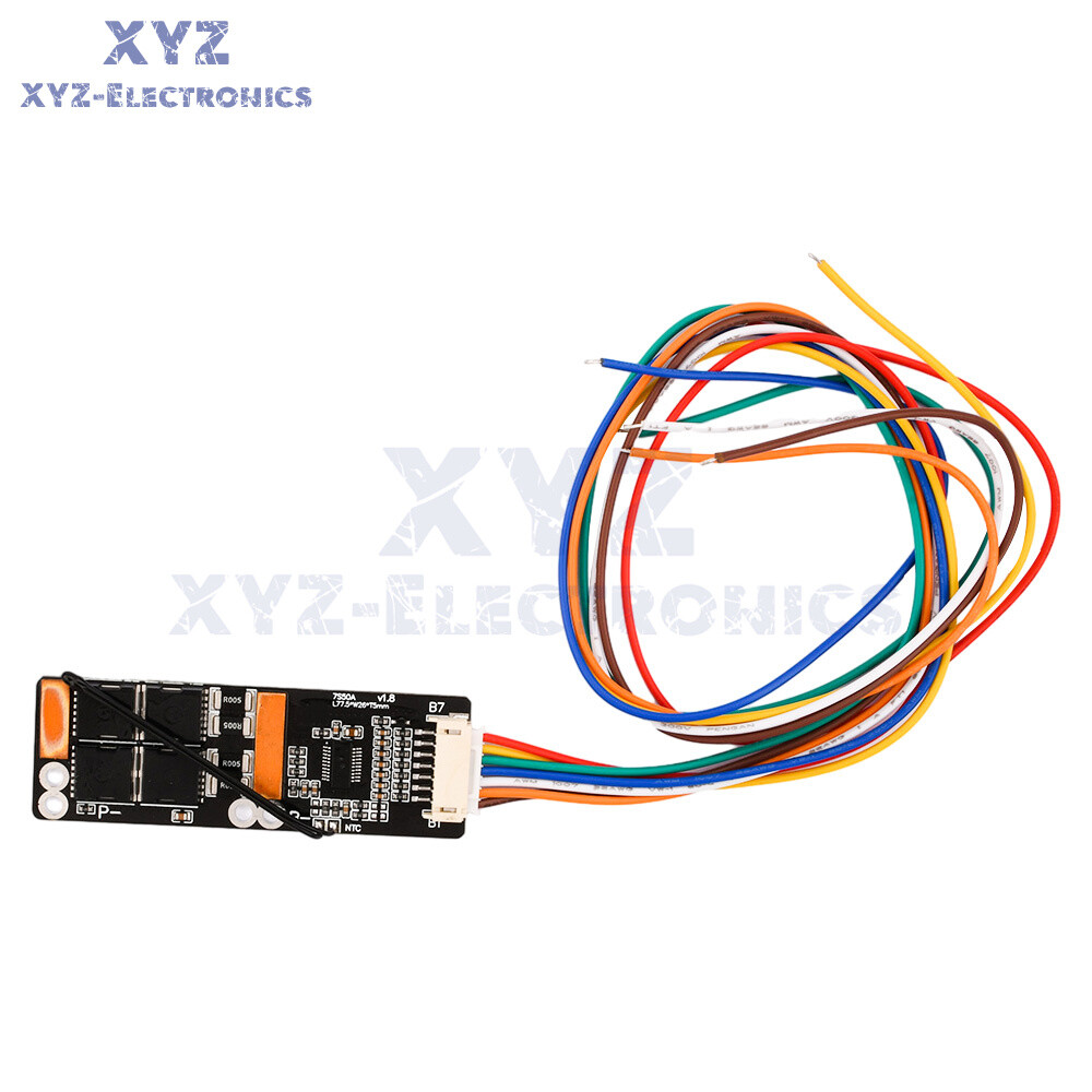 6S 7S 30A 50A BMS Board with NTC 3.7V Ternary Lithium Battery Protection Board