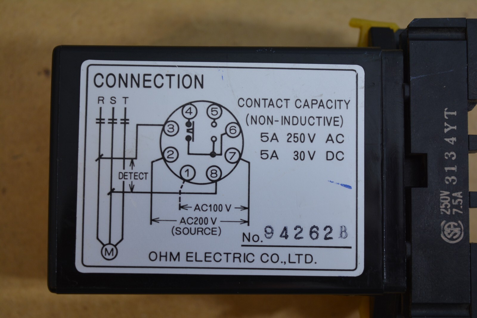 Ohm OMD-2 OMD2 Motor Detector w/ Socket w/ Scratches 30 Days Warranty