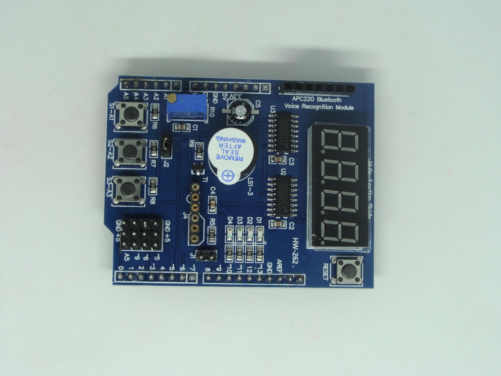 APC220 Bluetooth Voice Recognition Module HW262 for Arduino UNO R3 Leonardo Mega