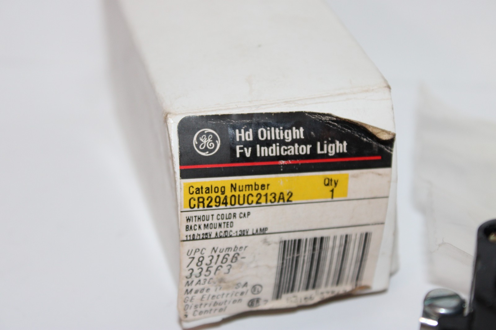 NEW IN BOX GENERAL ELECTRIC CR2940UC213A2 HD OILTIGHT INDICATOR LIGHT