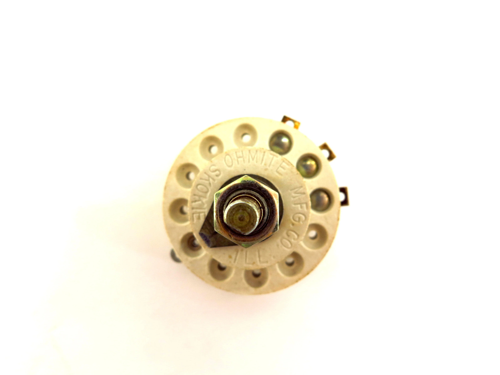 Ohmite Model 111 Power Tap Switch 3 Positons 15A 125Vac