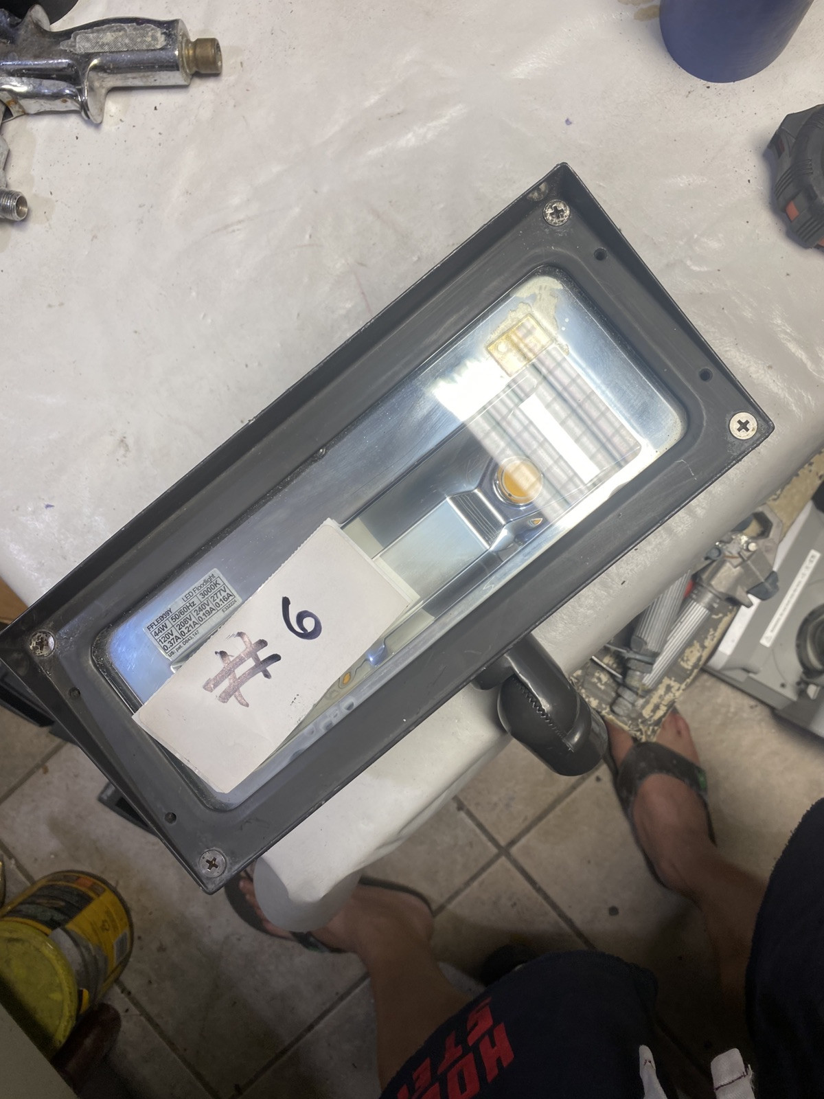 RAB LIGHTING FFLED39Y LED Floodlight 44W 120V (4 PARTS) #6