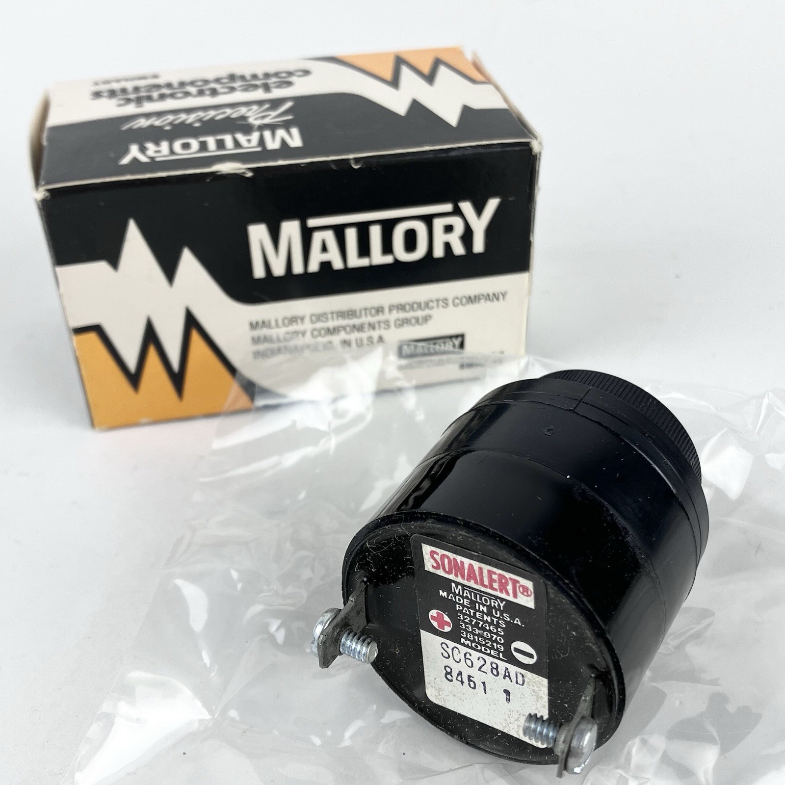 Mallory Sonalert SC628AD Electronic Signal 6-28 VDC VAC 1900Hz USA NOS Part