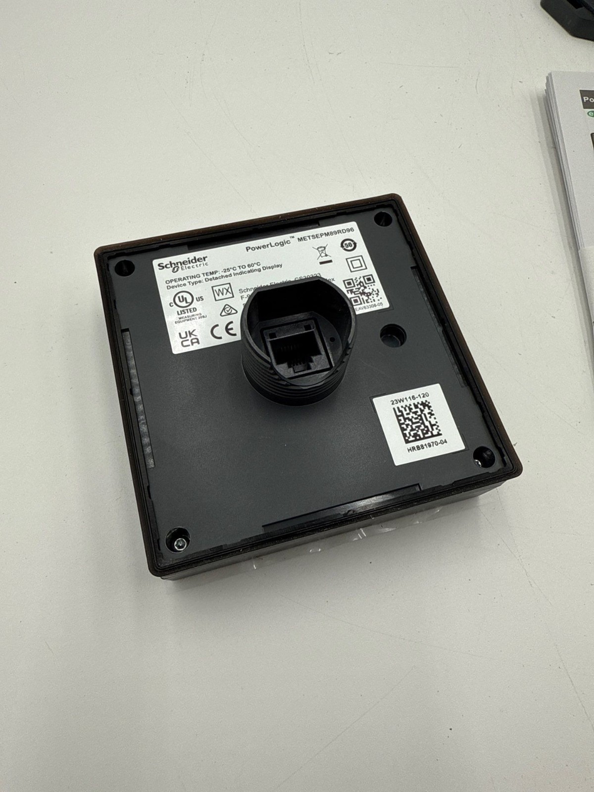 Schneider Electric METSEPM89RD96 Accessory Indoor LCD Display Module