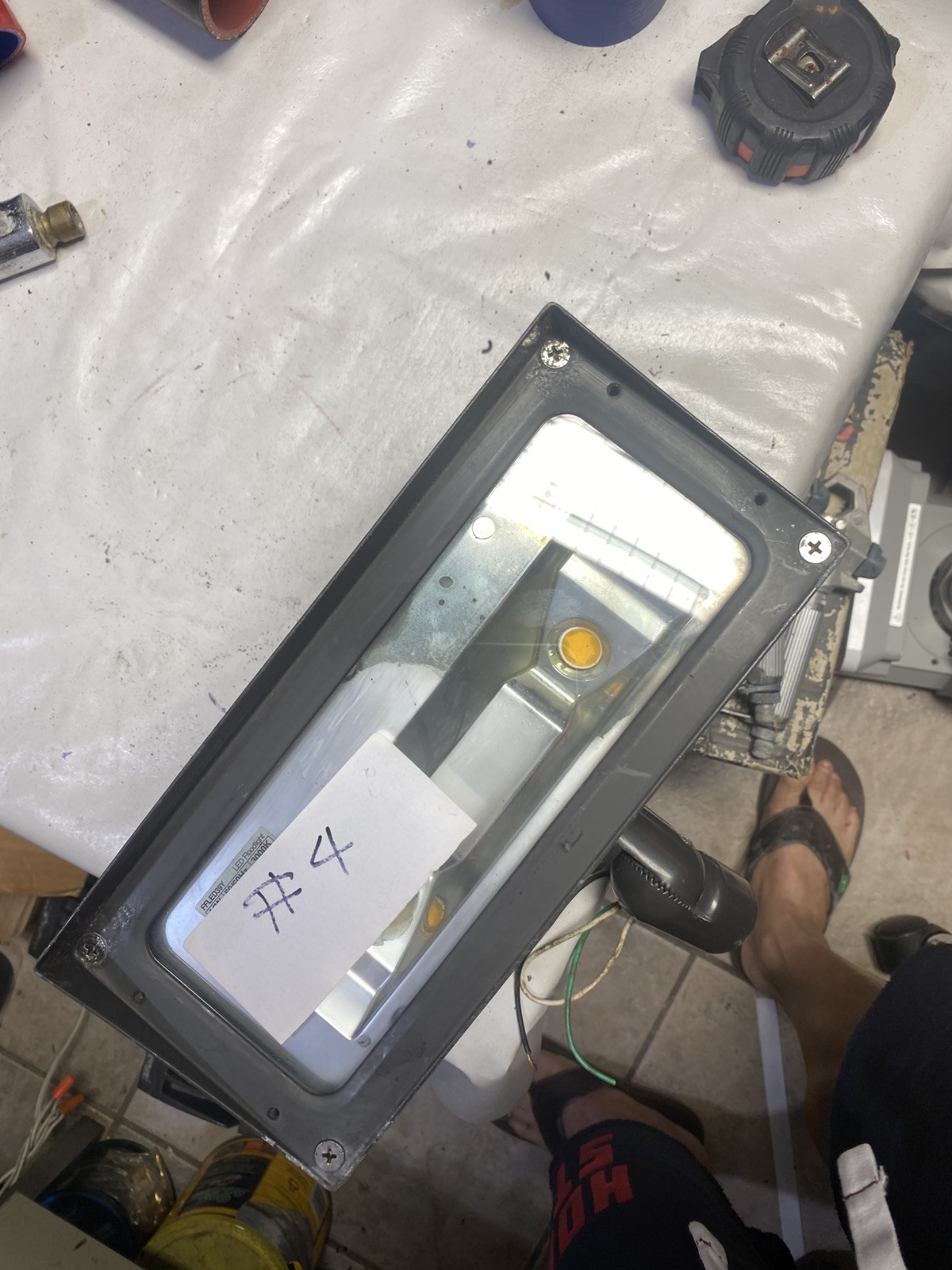 RAB LIGHTING FFLED39Y LED Floodlight 44W 120V (4 PARTS) #4