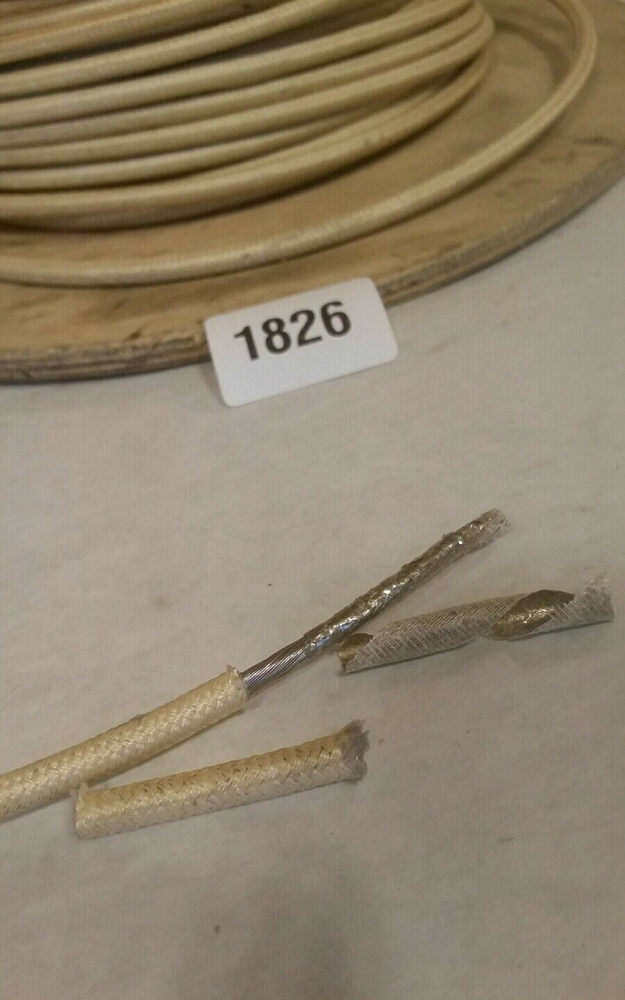 6 AWG Thermocouple wire SLE stranded Fiberglass 6 AWG sold by the foot