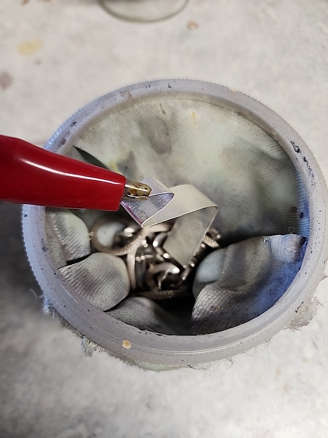 Silver ANODE / Cathode for ELECTROLYTIC REFINING or Other Labratory Experiments