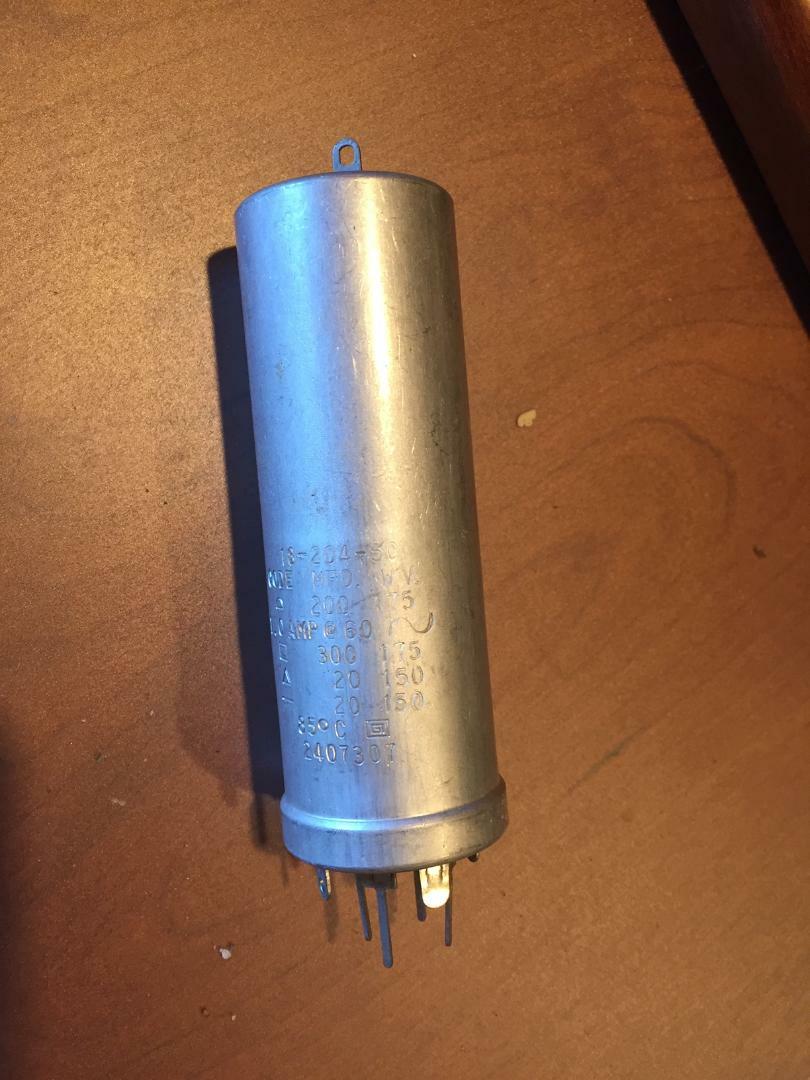 Vintage NOS Can Capacitors, Mallory, Philco, Nippon Chemi-con, Sprague, GE