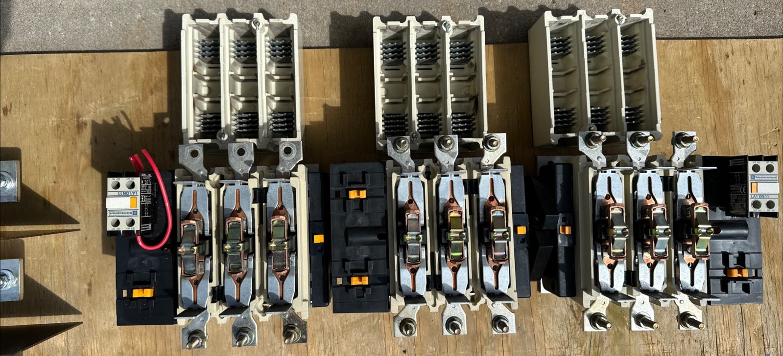 Square D Telemecanique Contactor LC1F115 Set Of 3