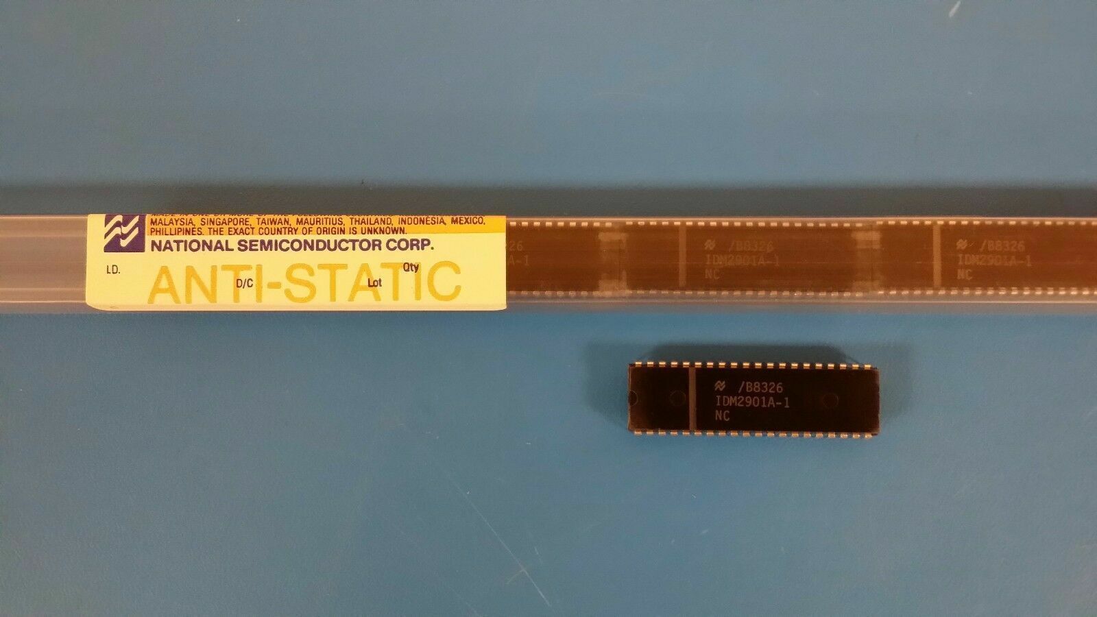 (10 PCS) IDM2901A-1NC NSC 4-BIT, BIT-SLICE MICROPROCESSOR, PDIP40
