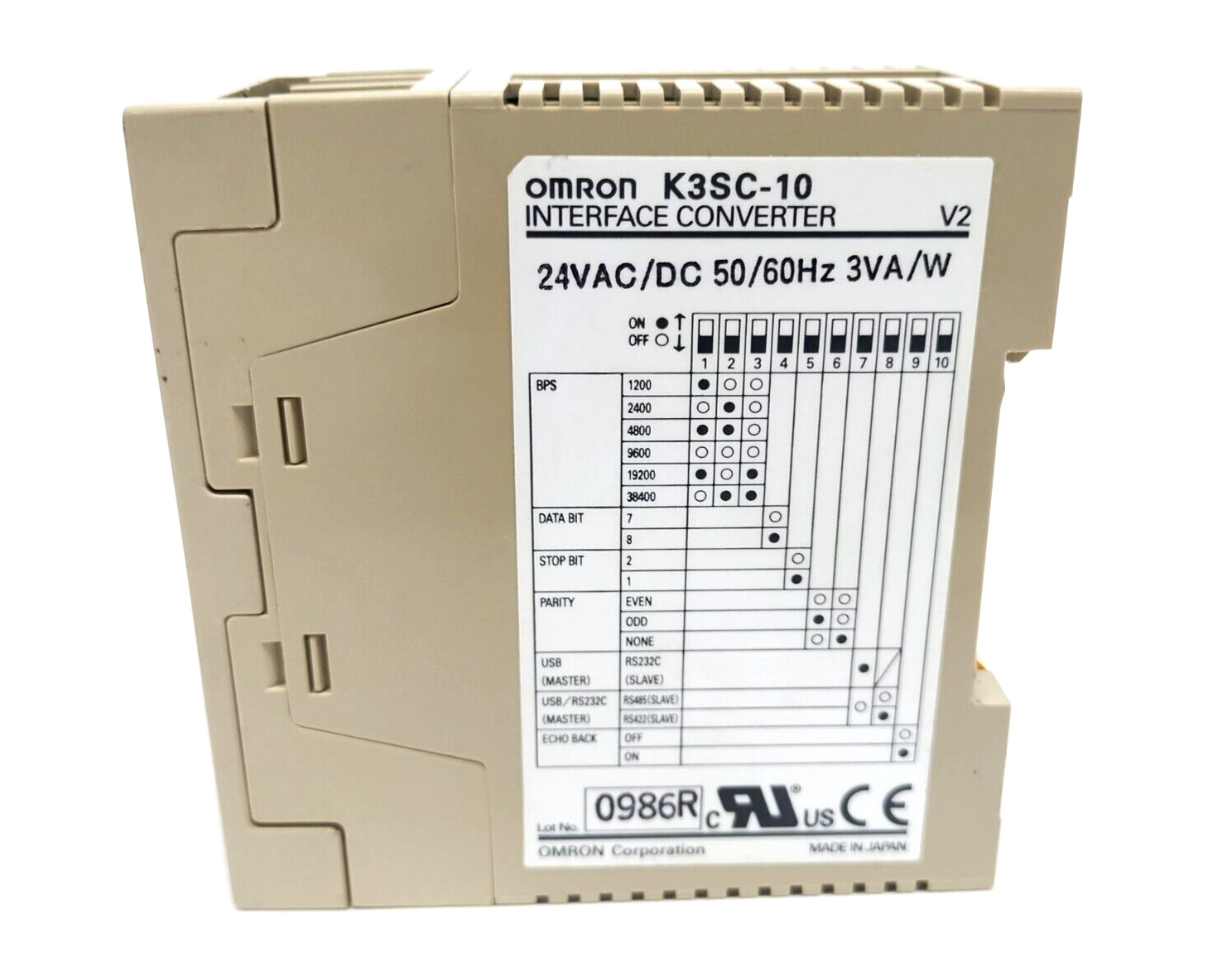 Omron K3SC-10 Interface Converter