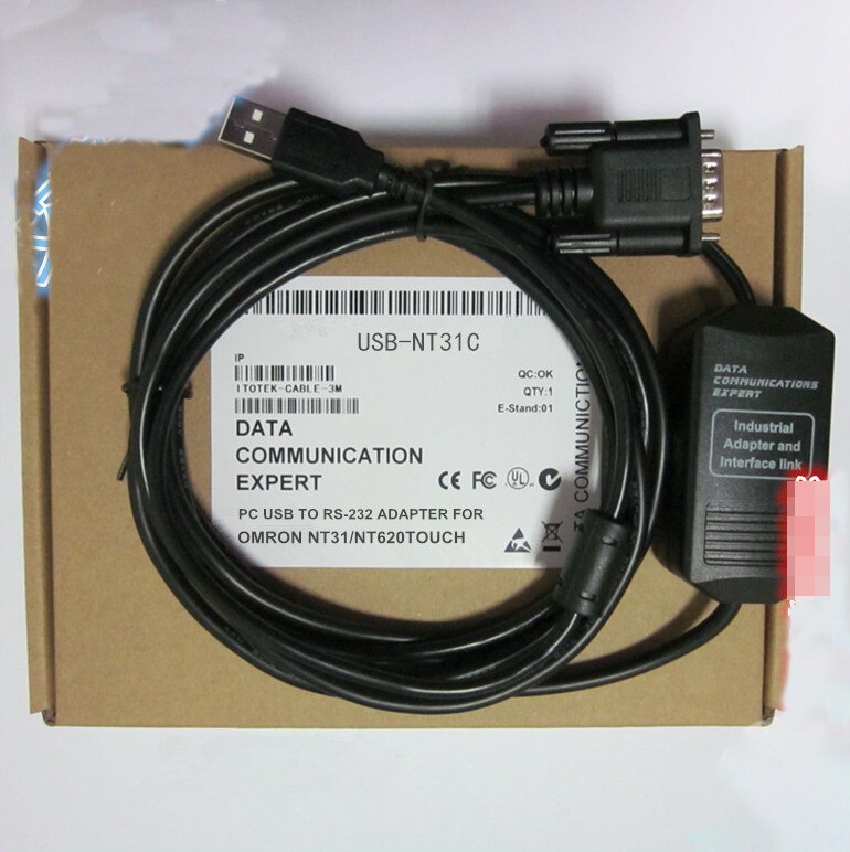 1PCS New For Omron NT11 / 20S series programming cable download cable USB-NT31C